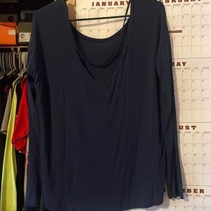 VS PINK OPEN CRISS CROSS BACK TOP